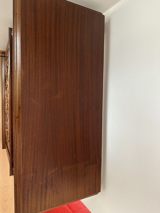 Movel bar tv em madeira carvalho