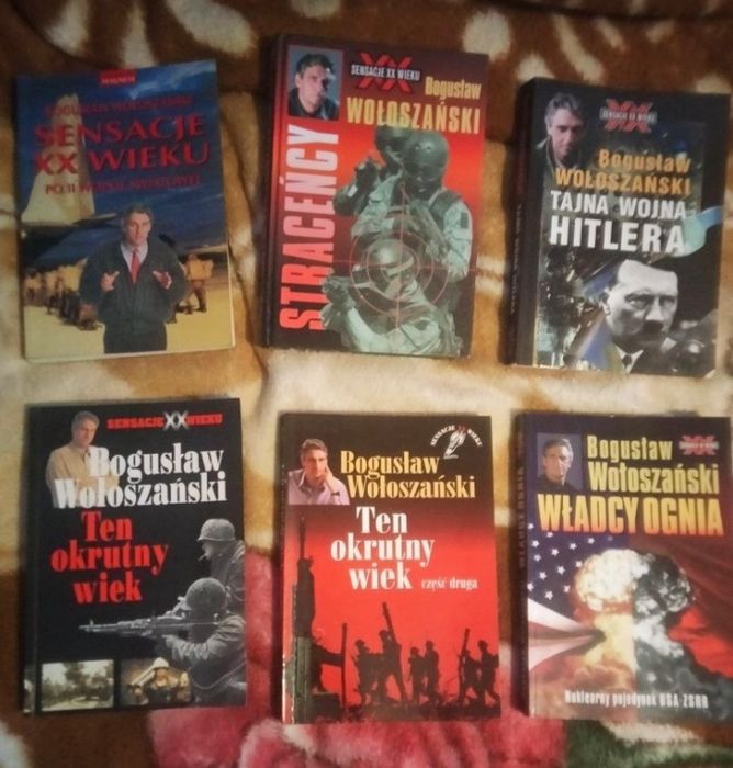 6 książek historycznych Bogusława Wołoszańskiego