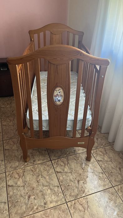 berco de bébe com colchao incluido