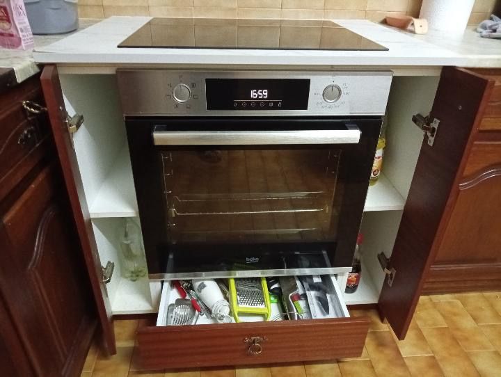 Forno eletrico e placa