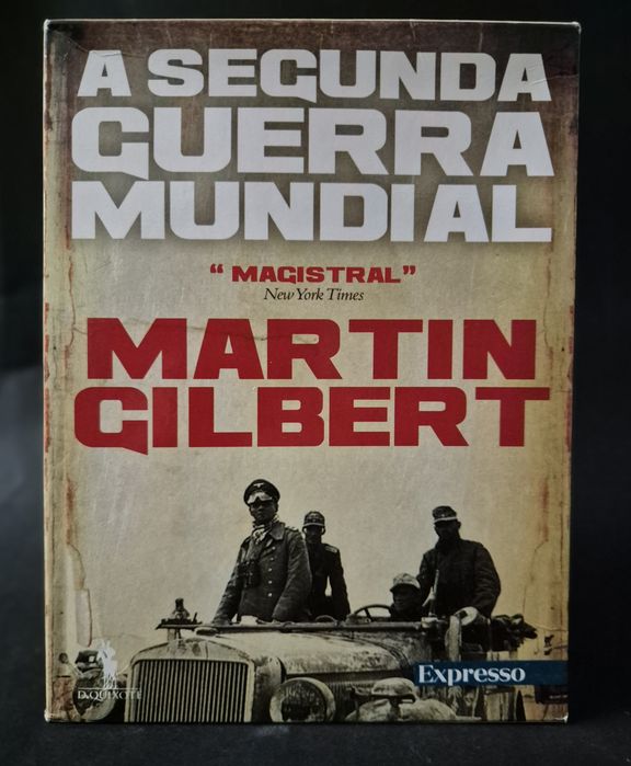 A Segunda Grande Guerra, Martin Gilbert, em 8 volumes