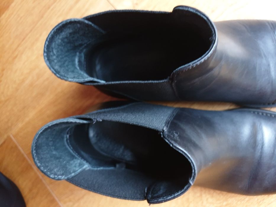 Trzewiki / sztyblety skórzane Gino Rossi r.38