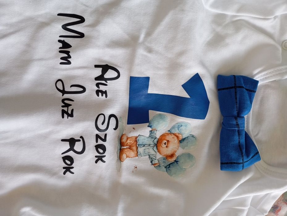 Komplet na roczek dla chłopca