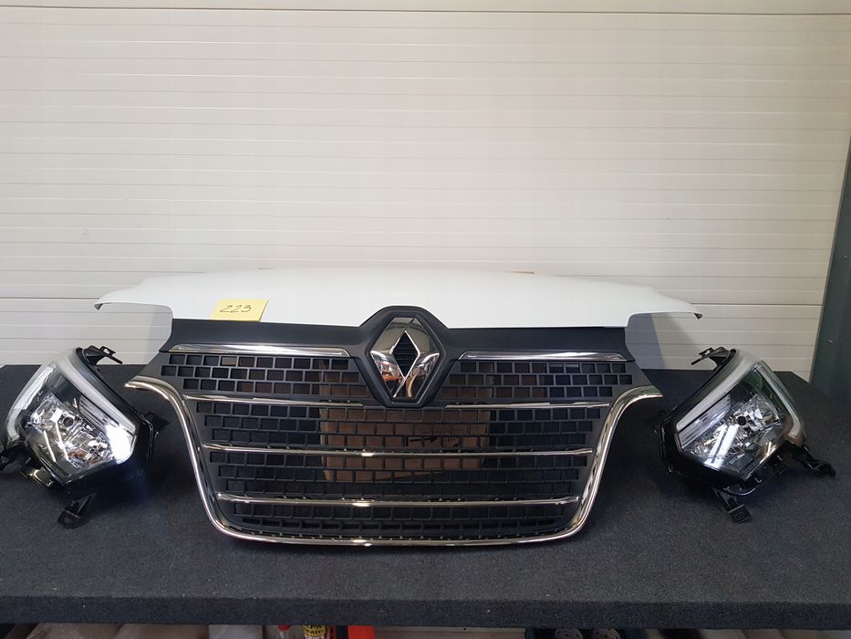 Maska Pokrywa Grill Lampy Przednie Renault Master Iv