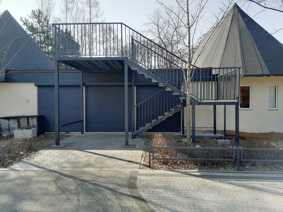 Schody Metalowe zew/wew. schody warsztatowe schody techniczne magazyn
