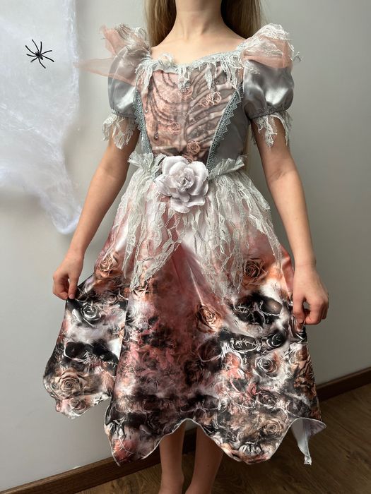 Strój na karnawał bal przebierańców Czarownica Wiedźma Wampirka