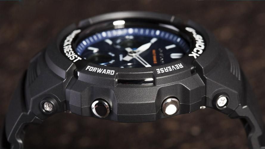 Мужские часы Casio AWG-M100SB-2A! Оригинал! Фирменная гарантия 2 года!