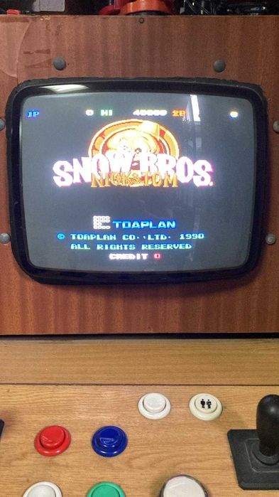Placa PCB Arcade Snow Bros (Bootleg)