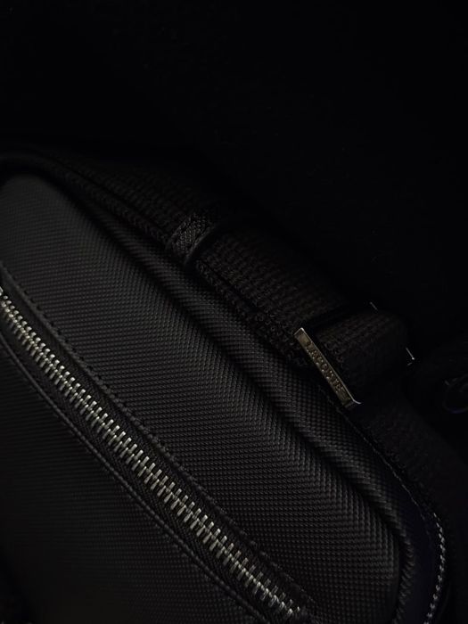 Брендова чоловіча сумка Lacoste
black