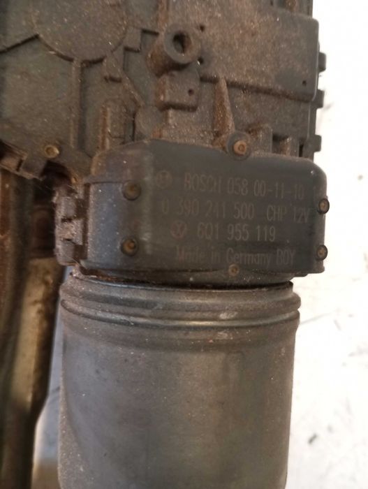 Motor do Limpa-Vidros Frontal VW Polo / Skoda Fabia (6Q1955119)