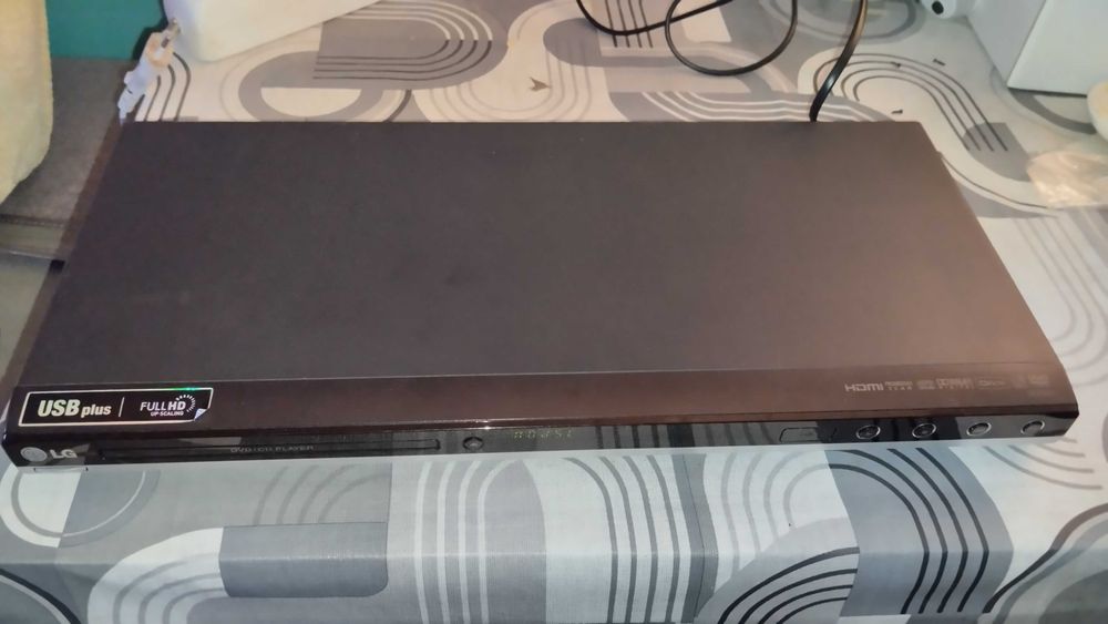 Leitor de DVD da LG com HDMI Upscale FullHD (1080p)