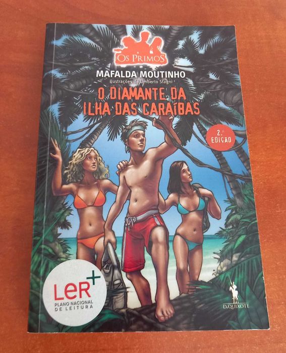 Livro: O Diamante da Ilha das Caraíbas de Mafalda Moutinho