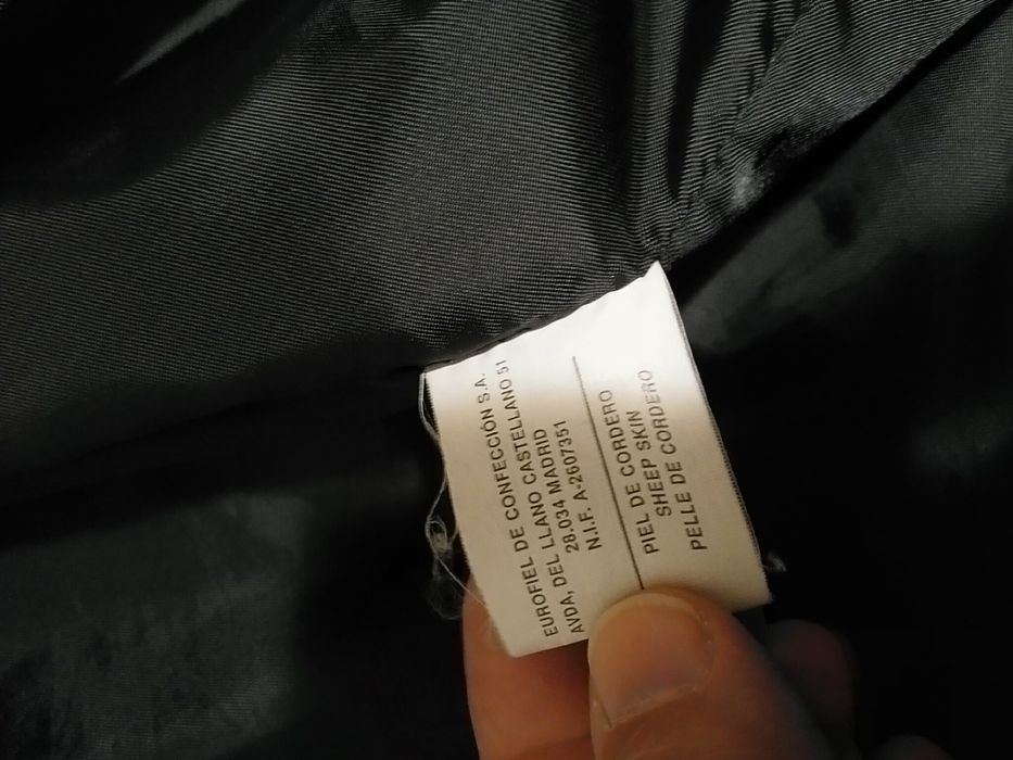 Blusão de cabedal CorteFiel - Tamanho XXL - Como Novo