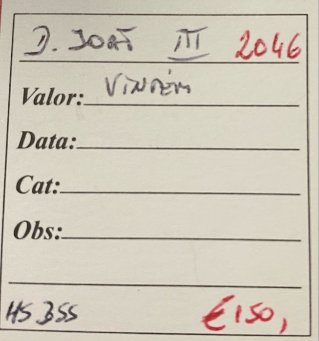 Moeda (2046) D. Joao II - Vintem