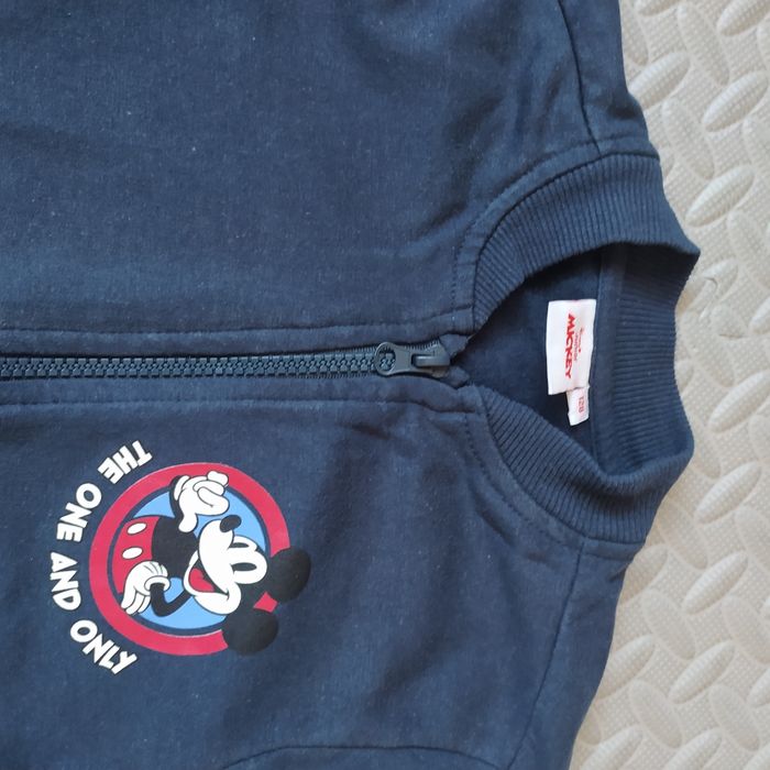 Bluza chłopięca Mickey Mouse rozmiar 128