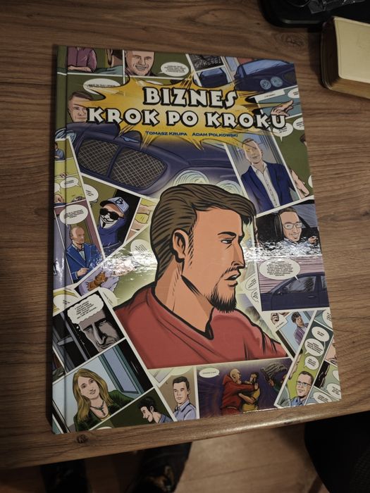 Komiks Biznes krok po kroku Tomasz Krupa wyd. Expertia
