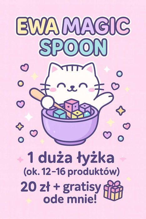 Magiczne łyżeczki losowe