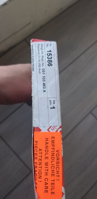 Прокладка двигуна. 051103483А