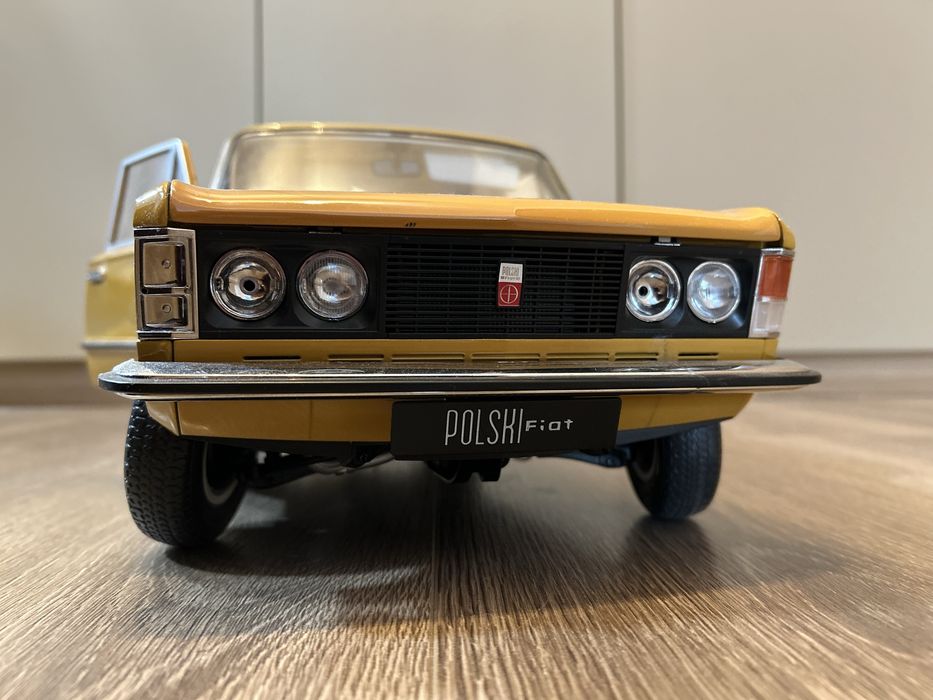 Model samochodu Fiat 125 P kolekcja DeAgostini 1:8