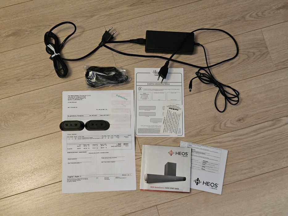 Soundbar Denon Heos HomeCinema + subwoofer bezprzewodowy