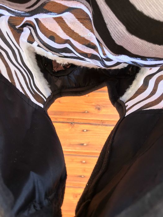 199W. Maska przeciw owadom HKM Zebra, rozmiar Shetty