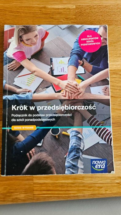 Krok w przedsiębiorczość. Podręcznik do podstaw przedsiębiorczości