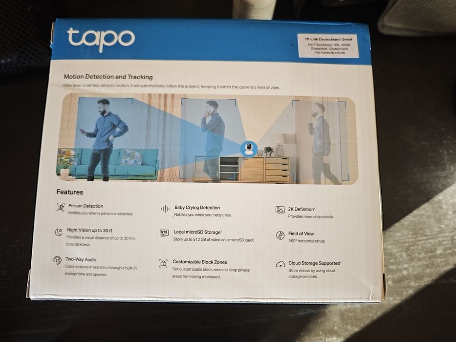 Câmera vigilância TP-Link Tapo C210 (Nova na caixa)