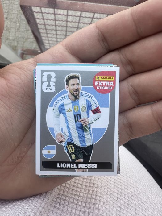 Cromo Messi prata Mundial 2026
