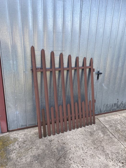 3 przęsła ogrodowe + furtka