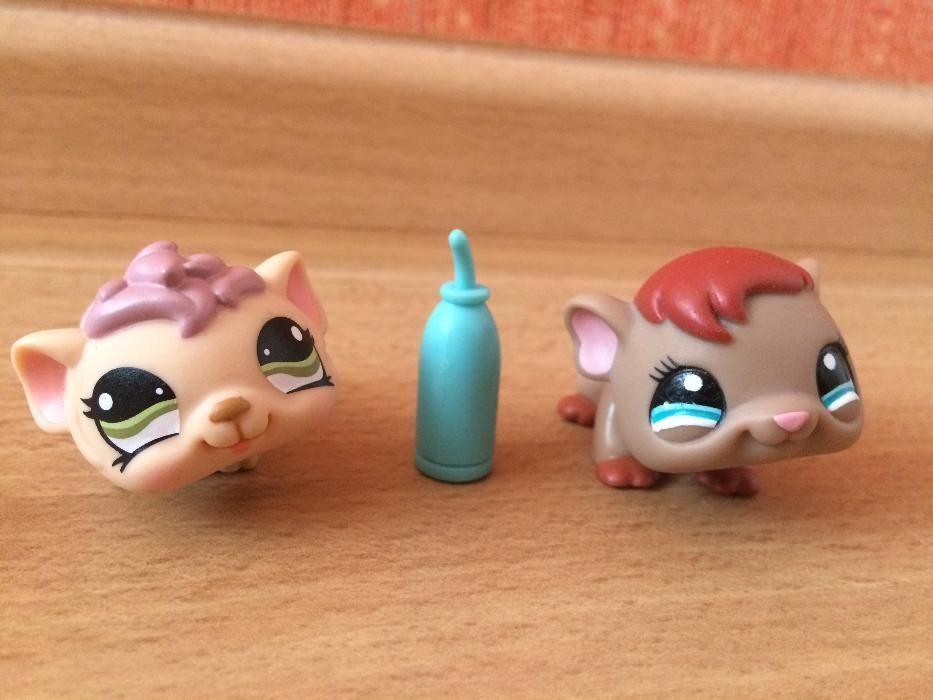 Littlest Pet Shop ('08-'11) zestaw dwóch figurek chomik