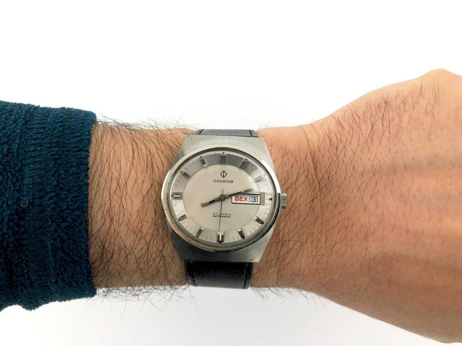 Relógio Homem Candino - Automático - Cal. ETA 2780 – Dia e Data – NOS