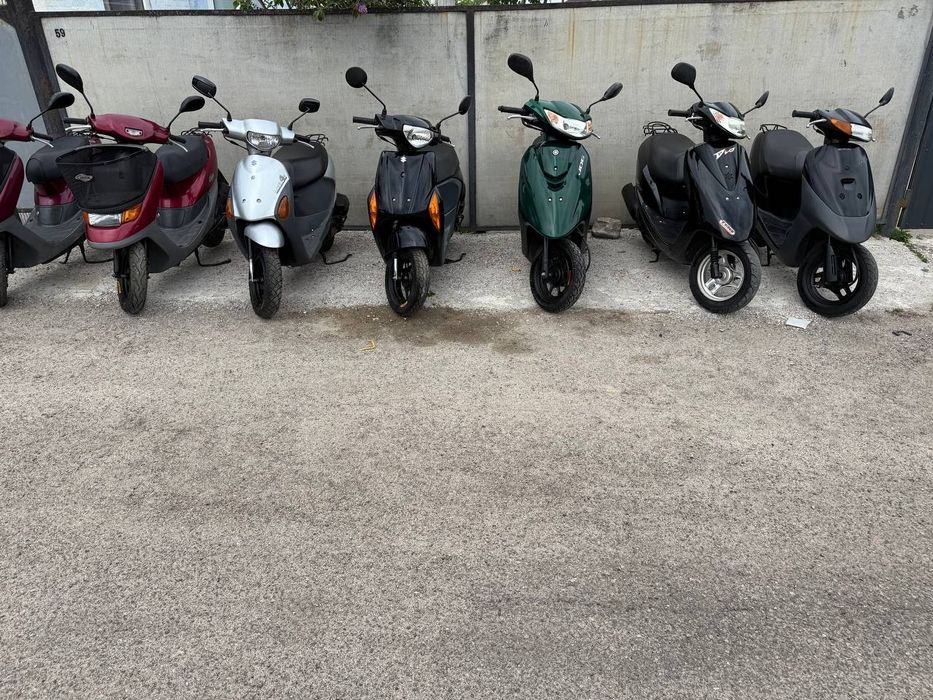 Скутера  з Контейнера з Японії Dio 34 cesta  Dio56 Dio 62Dio 68  Suzuki Lets 2- 4- Yamaha  Jog