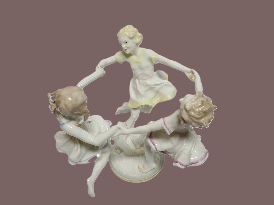 Figurka "Taniec majowy", Hutschenreuther, proj. K.Tutter