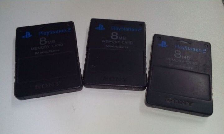 Memory card  ps1 ps2, Game Cube cartão memória