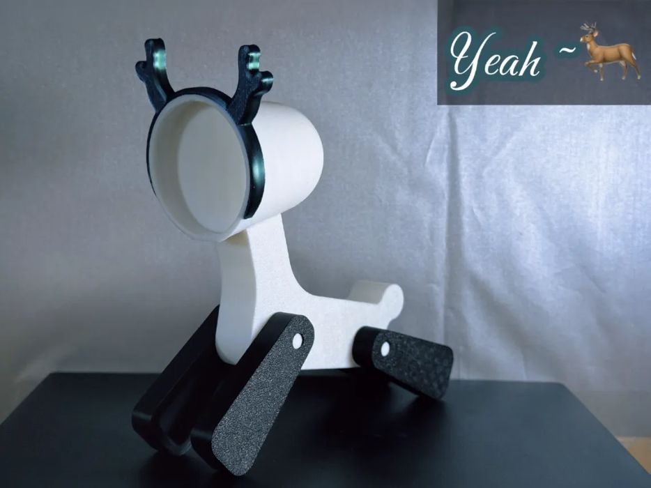 Detailed Articulated Mechanical Deer