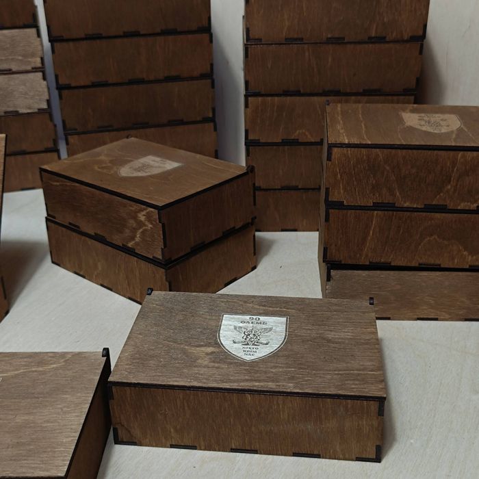 Деревянная подарочная коробка из фанеры, под любой размер