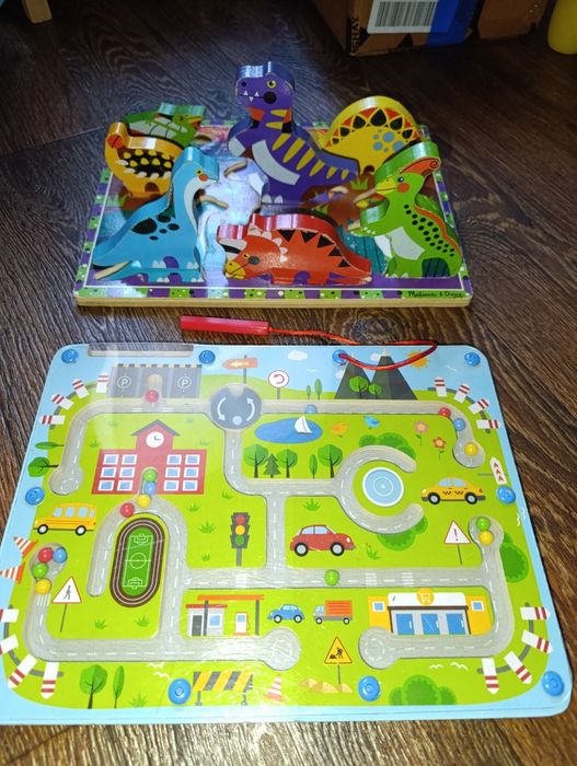 Playtive Магнітний транспорт лабіринт Динозаври фігурки іграшки дитячі