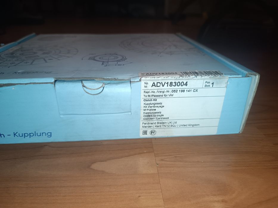 zestaw sprzęgła blue print VW Lupo