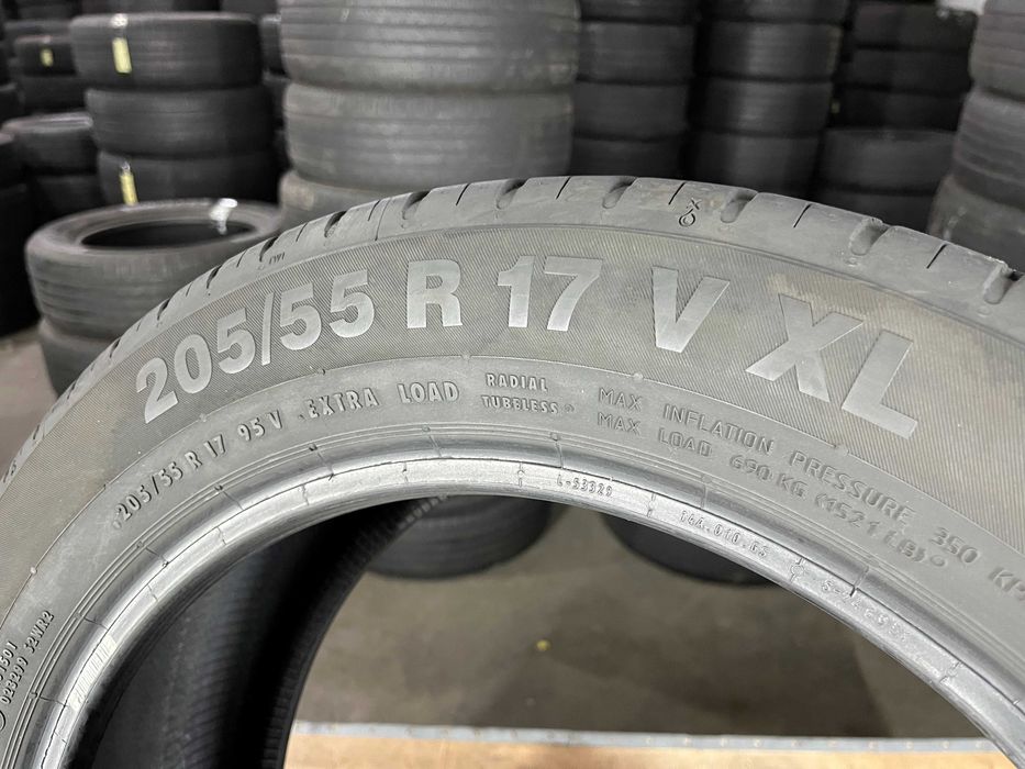 LS1832 Літні шини 205/55r17 Continental ContiEcoContact 5 пара резина р17