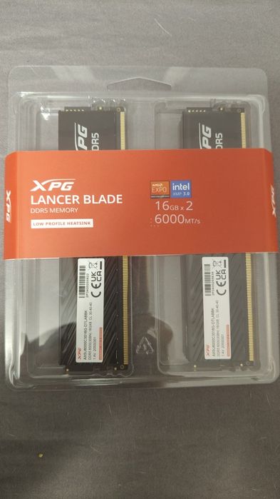 ADATA XPG 32GB (2X16GB) 6000MHz CL 30 Lancer Blade
