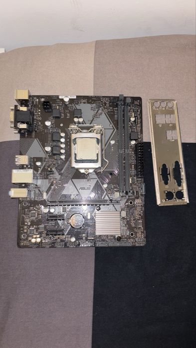 Intel Core i5-9400F + Asus Prime H310M-K R2.0 + Cooler Intel (Com Caixas)
