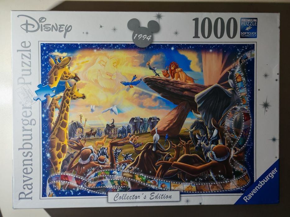 Пазл Ravensburger Classic Disney Король Лев 1000 деталей