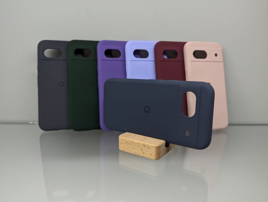Google Pixel 8A Противоударный чехол з логотипом софт тач Чохол