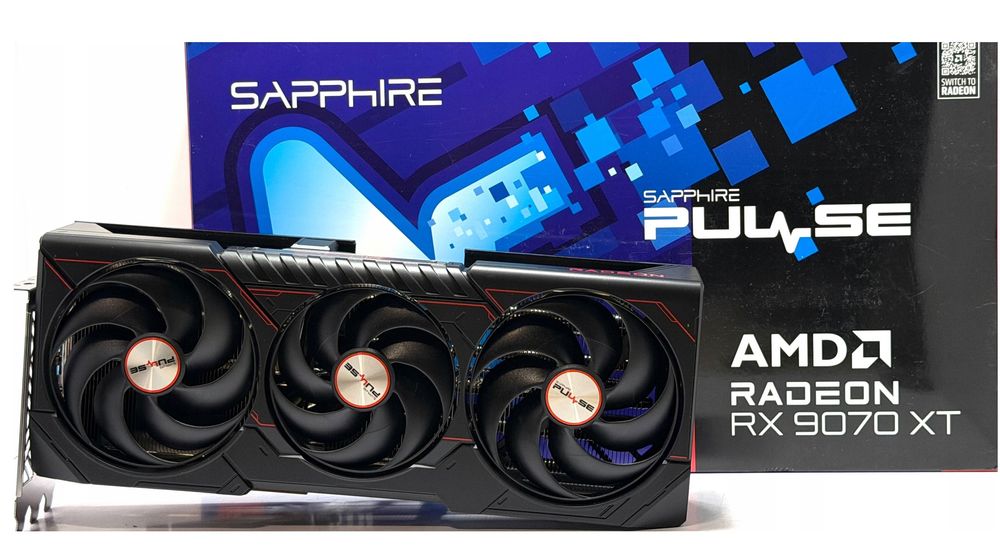 Karta graficzna Sapphire Radeon RX 9070 XT Pulse Gaming 16GB 256bit