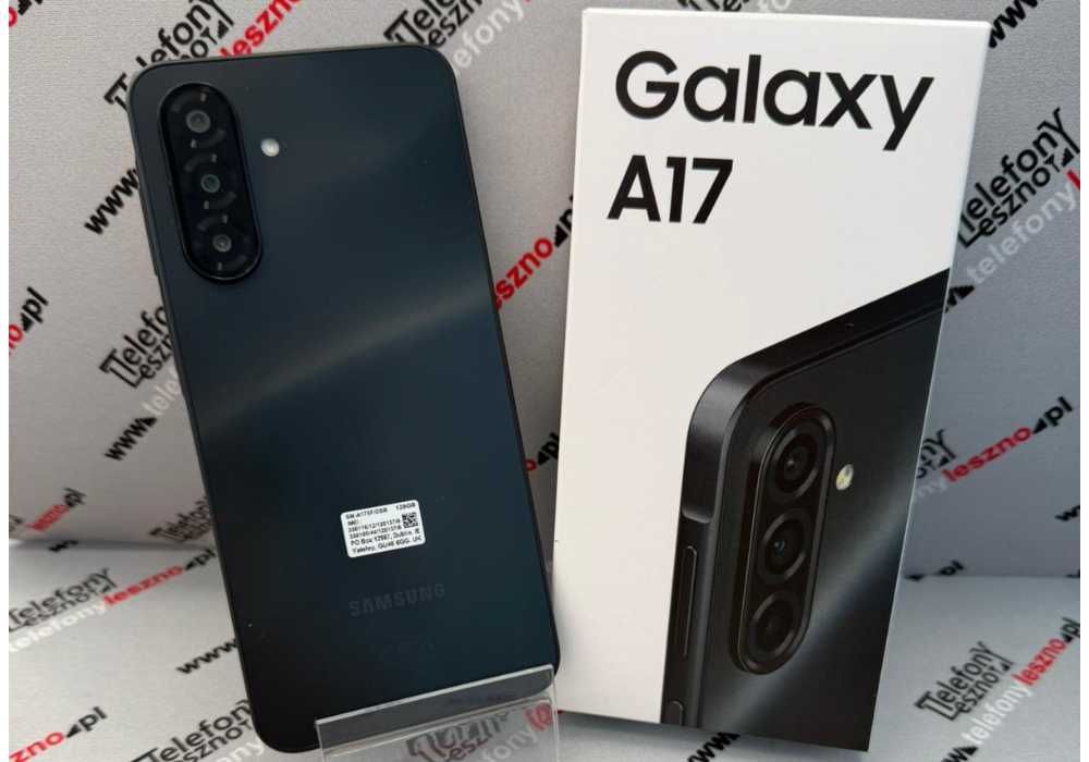 Samsung Galaxy A17 4G | 4 / 128 GB | POWYSTAWOWY | CZARNY | SZKŁO GRATIS |