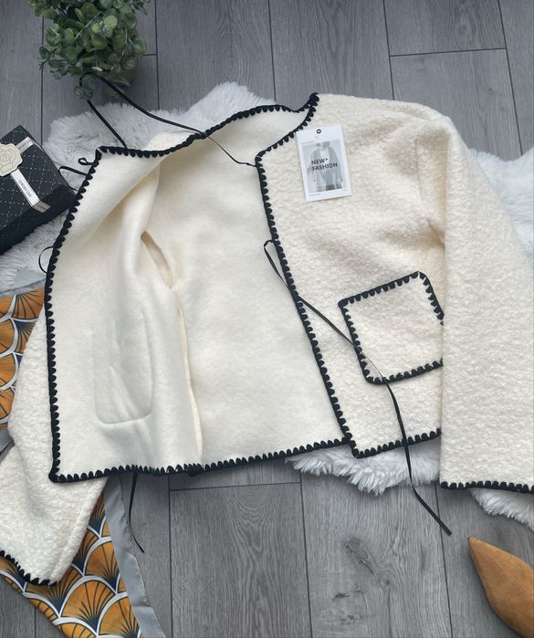 куртка піджак кардиган тедді букле