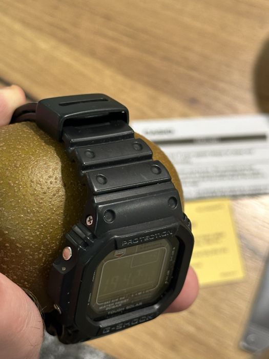 Casio G-Shock GW—M5610-1BER Solar Touch oraz Multiband 6