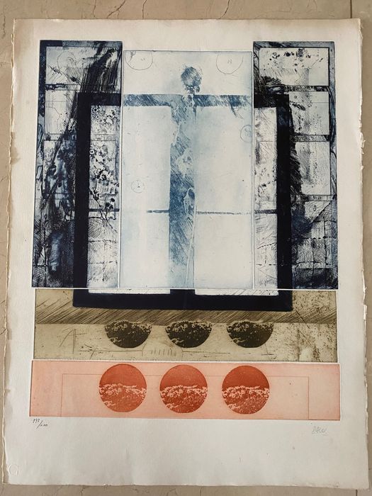 Serigrafia Cristo Crucificado 198/200