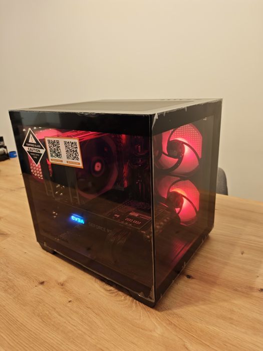 AMD Ryzen 5500X3D Geforce RTX 3080 12 GB 16 GB RAM 1 TB SSD komputer gamingowy akwarium RGB