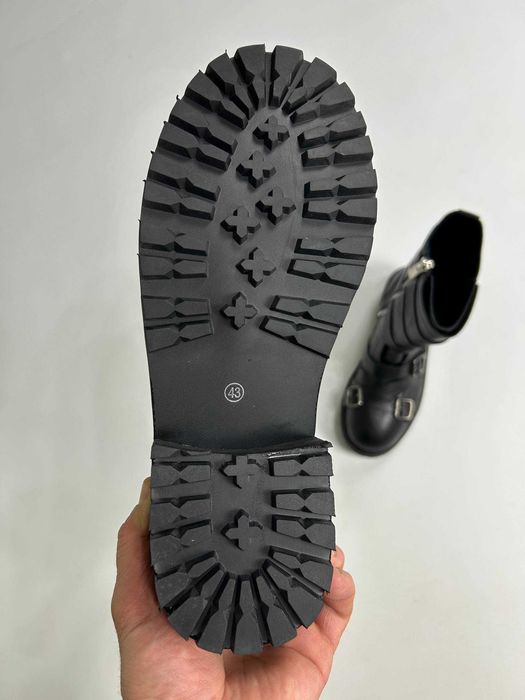 Черевики indie sleeze казаки hedi boy archive boots black архив чорні